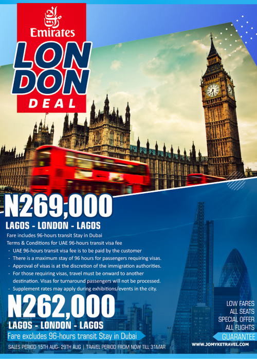Best london travelling deal